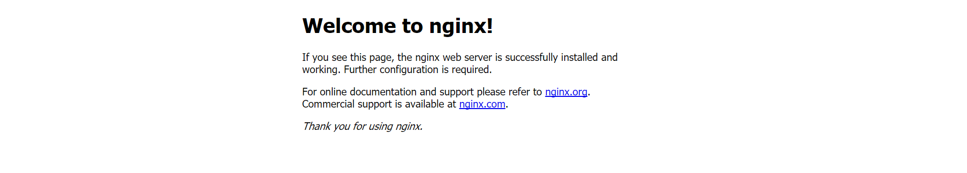 nginx